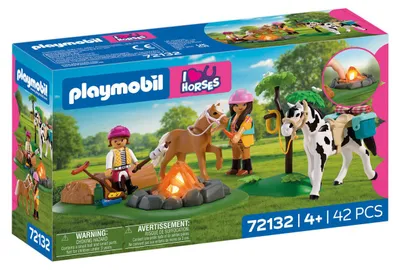 Obrázek produktu pro PLAYMOBIL: Výlet na koních s táborákem