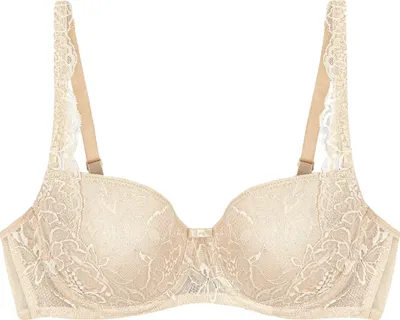 Zdjęcie produktu dla Triumph Amourette Charm, Kremowy, Fiszbina, Wzór, Creamy Dream, Damski, Zapięcie z tyłu