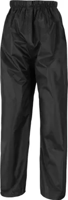 Immagine prodotto di Pantaloni da pioggia Result Core Stormdri da bambino BC2052 (7-8 anni) (Nero)
