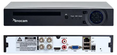 Productafbeelding van DVR recorder - 4 kanalen - 1080n - 5-in-1 - Bewegingsdetectie - Zonder harde schijf