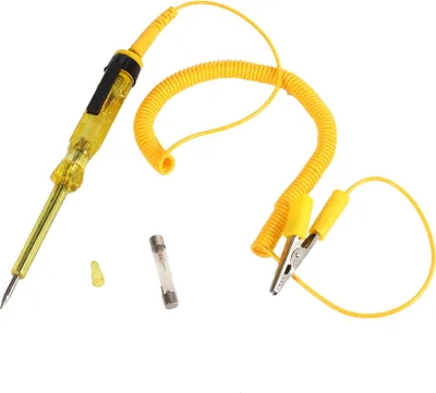 Obrázok produktu pre Žiarovka na testovanie obvodov, pero na testovanie obvodov v aute, testovacie svetlo na testovanie obvodov v aute, tester obvodov DC 6V 12V 24V, ceruzka na testovanie obvodov