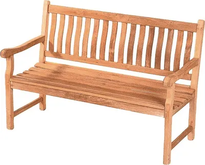 Produktbild von deVries Teakholz Gartenbank Mendip 150 cm