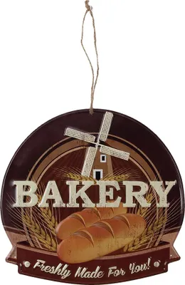 Obrázok produktu pre Clayre & Eef Textový nápis 38x40 cm Hnedé železo