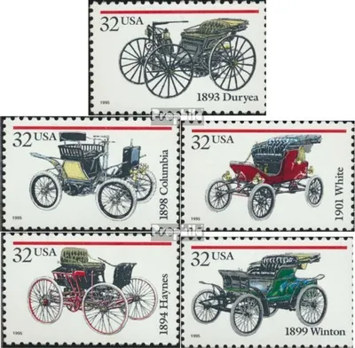 Produktbild von Briefmarken USA 1995 Mi 2679-2683 (kompl.Ausg.) postfrisch Automobile