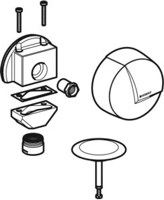 Produktbild von Geberit 242361211 Fertigbauset
