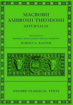 Produktbild von ISBN Macrobii Ambrosii Theodosii Saturnalia, 600 Seiten