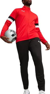 Produktbild von Puma teamRISE Trainingsanzug Herren rot schwarz weiß Gr XXL