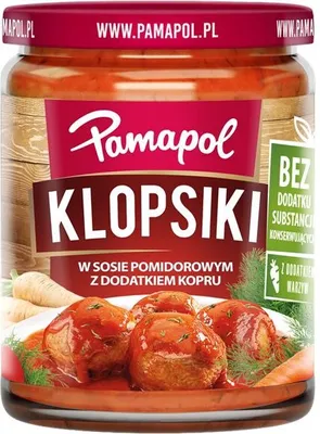 Produktbild von Pamapol Fleischbällchen in Tomatensauce - Fertiggerichte