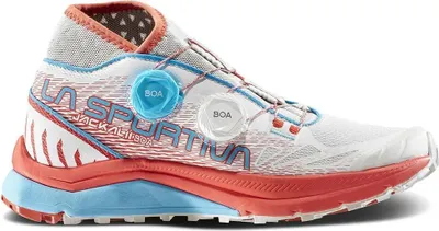 Zdjęcie produktu dla Jackal II Boa Woman, La Sportiva Mountain Running® Footwear, 41, White/Hibiscus (biały) - La Sportiva