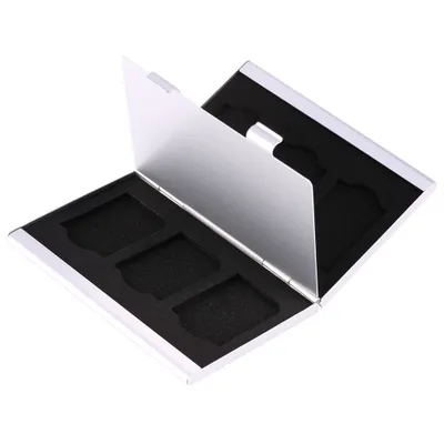 Produktbild von Speicherkartenetui, Speicherkartenbox, SD-Kartenetui, Kartenhalter, SD-Kartenhalter