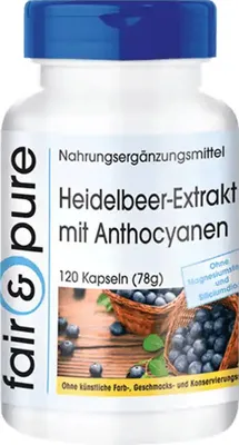 Produktbild von Heidelbeer-Extrakt 500mg