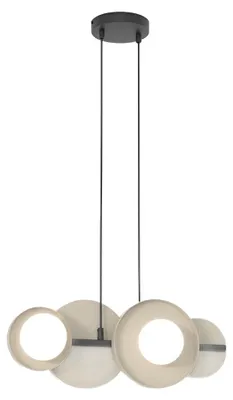 Zdjęcie produktu dla Lampa wisząca MODEL beżowa 4xG9x15W metal wym:120x53x23cm IP20 Emibig