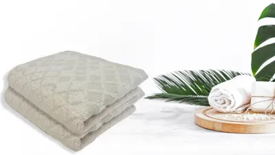 Obrázek produktu pro Dětský ručník Káro 40x60 cm bílá-tyrkys (32)