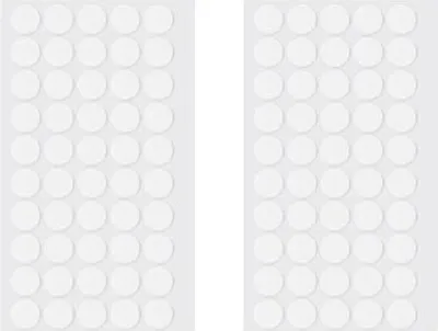 Produktbild von 100 Stück Klebepunkte Doppelseitig, 15mm Transparente Runde Entfernbare Aufkleber für DIY Heimdekoration Poster Ballon Papier Bürobedarf DIY Basteln Handwerk Hochzeit Geburtstag Party Deko