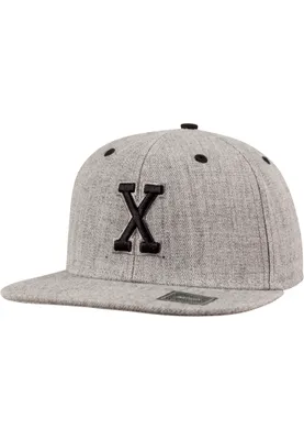 Produktbild von Urban Classics LETTER Snapback Cap - X heather grau M/L