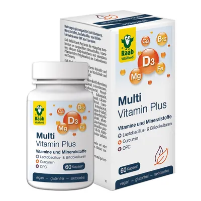 Produktbild von Multi Vitamin Plus - 60 Kapseln à 535 mg 32,1g