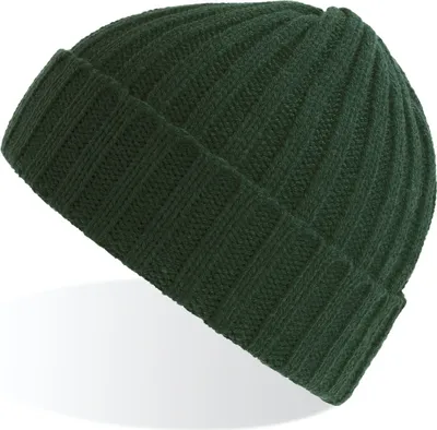 Produktbild von Atlantis SHORE | Shore Beanie, Fischer-Mütze im Vintage-Stil - Farbe: Bottle Green - Größe: One Size
