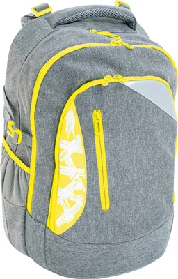 Produktbild von EBERHARD FABER Schulrucksack X-Style grau/neongelb