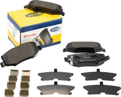 Produktbild von Magneti Marelli Bremsklötze hinten inkl. Verschleißkontakt K68003776AA