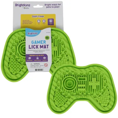 Obrázek produktu pro Brightkins Gamer: Interaktivní hračka pro psy, podložka na krmení a žvýkací podložka