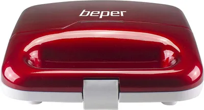 Obrázok produktu pre Beper P101CUD100, 6 wafle/waflí, Postavička, Čierna, Biela, 850 W, 270 mm, 125 mm