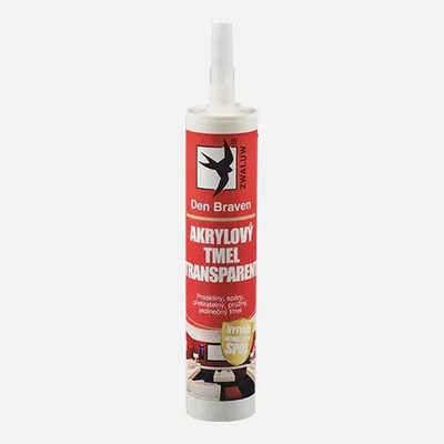 Obrázok produktu pre Akrylový tmel Den Braven 280 ml transparentný
