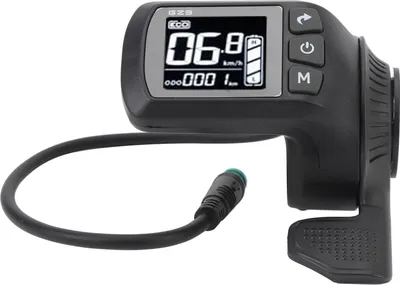 Obrázek produktu pro LCD displej pro elektrické kolo, 2 v 1, vodotěsný 5pinový konektor