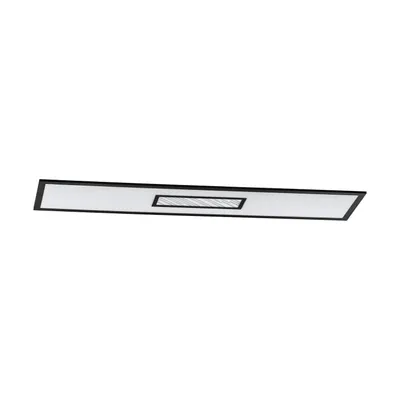 Immagine prodotto di Plafoniera Moderna Bordonara Alluminio Nero Luce Led Integrato 35W