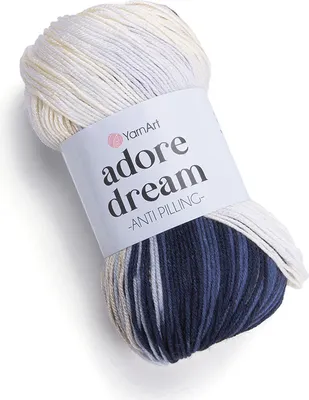 Obrázek produktu pro YarnArt Adore Dream příze 100 g / 260 m - barva 1073 - pletací a háčkovací příze