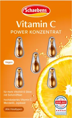 Obrázok produktu pre Schaebens, Koncentrat witaminy C, 5 sztuk (PRODUKT Z NIEMIEC)