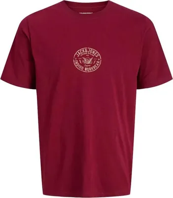 Immagine prodotto di Jack & Jones Retro Kurzarm T-shirt Rot S Herren Rot S