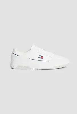 Produktbild von Tommy Hilfiger 8721386418143, Männlich, Erwachsener, Modische Sneakers, Naturfarben, Schnürverschluss, Rundzeh