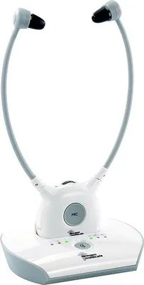 Image de Casque TV sans fil Premium avec amplificateur audio