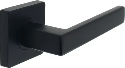 Productafbeelding van INTERSTEEL Deurkrukset Hera, zink (Zamak), met rozetten, vierkante as 8 mm