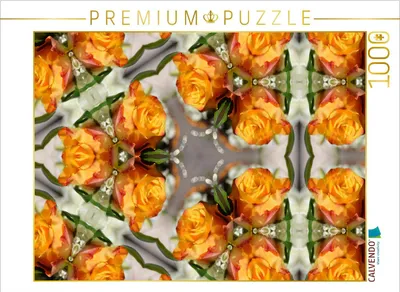 Produktbild von CALVENDO Puzzle Rosentrio | 1000 Teile Lege-Größe 64x48cm Foto-Puzzle für glückliche Stunden