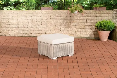 Produktbild von Hocker HLO-CP7 Cremeweiss  perlweiß