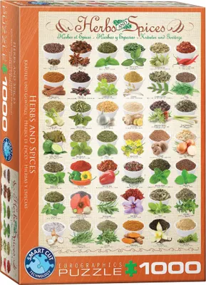 Produktbild von EUROGRAPHICS Puzzle Kräuter und Gewürze 1000 Teile