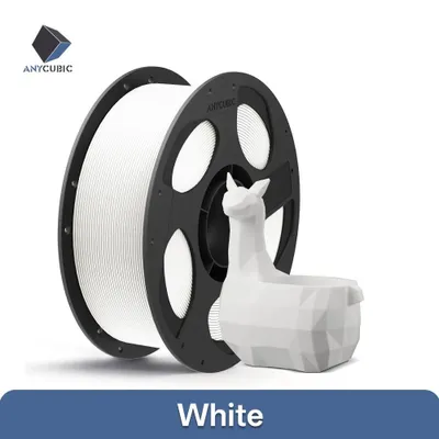 Obrázok produktu pre Filament do 3D tlačiarne – PLA – 1,75 mm – cievka 3 kg – vysoká presnosť – biela