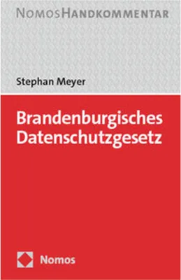 Produktbild von Brandenburgisches Datenschutzgesetz: BbgDSG