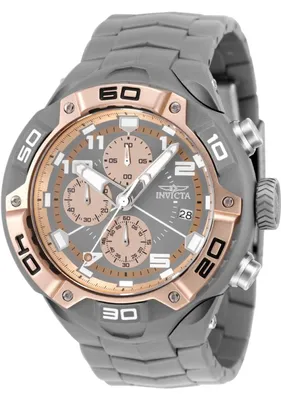 Immagine prodotto di Invicta Speedway 49882 Orologio da Uomo - Movimento al Quarzo - Acciaio Inossidabile con Quadrante in Oro Rosa - 50 mm