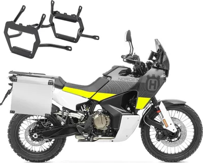 Image de Kit valise aluminium + porte valise pour Husqvarna Norden 901 21-25 Al