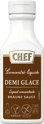 Zdjęcie produktu dla Chef Demi Glace brown sauce premium koncentrat do sosów 200ml