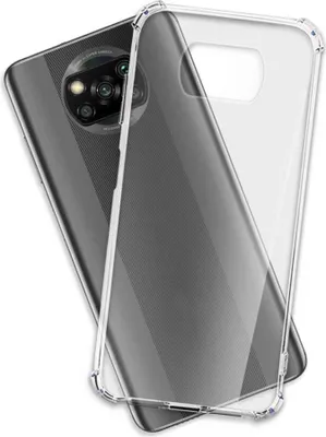 Produktbild von TPU Hülle Clear Armor Soft Case für Xiaomi Poco X3 NFC (M2007, 6.67'') - transparent