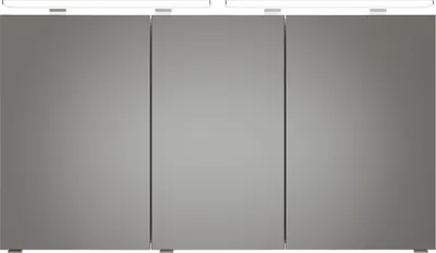 Produktbild von Pelipal Spiegelschrank Serie 6025 SDAE04613G126AQ Korpus Weiß GL - Breite: 130 cm