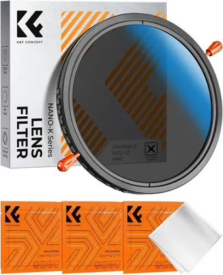 Produktbild von K&F Concept Nano-K Serie ND Filter 37mm CPL ND2-ND32 2in1 Multifunktionaler Grau und CPL Polfilter