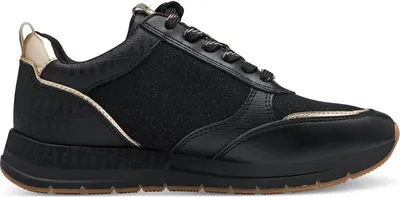 Produktbild von Tamaris Damen Sneaker mehrfarbig Reißverschluss 1-23732-41, Größe:41 EU, Farbe:Schwarz