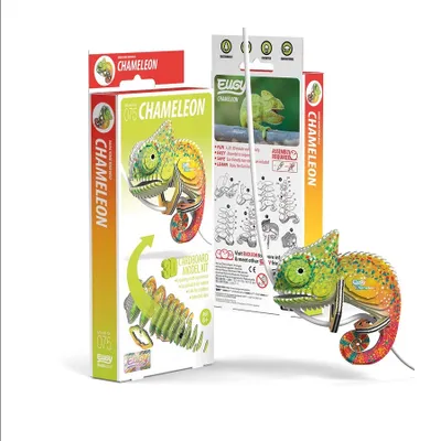 Obrázek produktu pro Eugy Chameleon, 28 kusů, Zvířata, 6 rok/roky