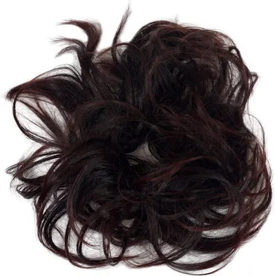 Produktbild von WIG ME UP Scrunchie Haargummi Kunsthaar Kastanien-Braun YZF-3054HT-2T33