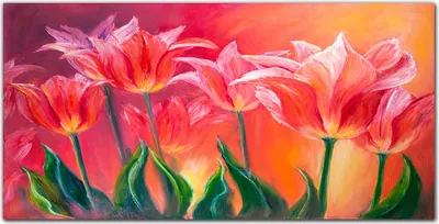 Produktbild von Coloray Bild aus Leinwand 100x50 Leinwand Dekoration - Blumen Pflanzen