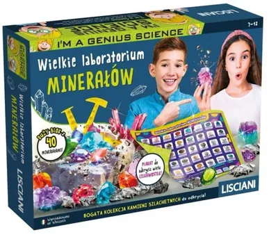 Productafbeelding van Ik ben een genie: Groot mineralenlaboratorium - Lisciani